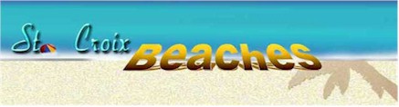 St. Croix Beaches logo, U.S. Virgin Islands